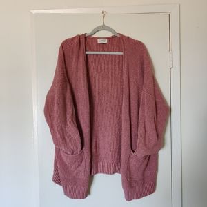 Knit cardigan